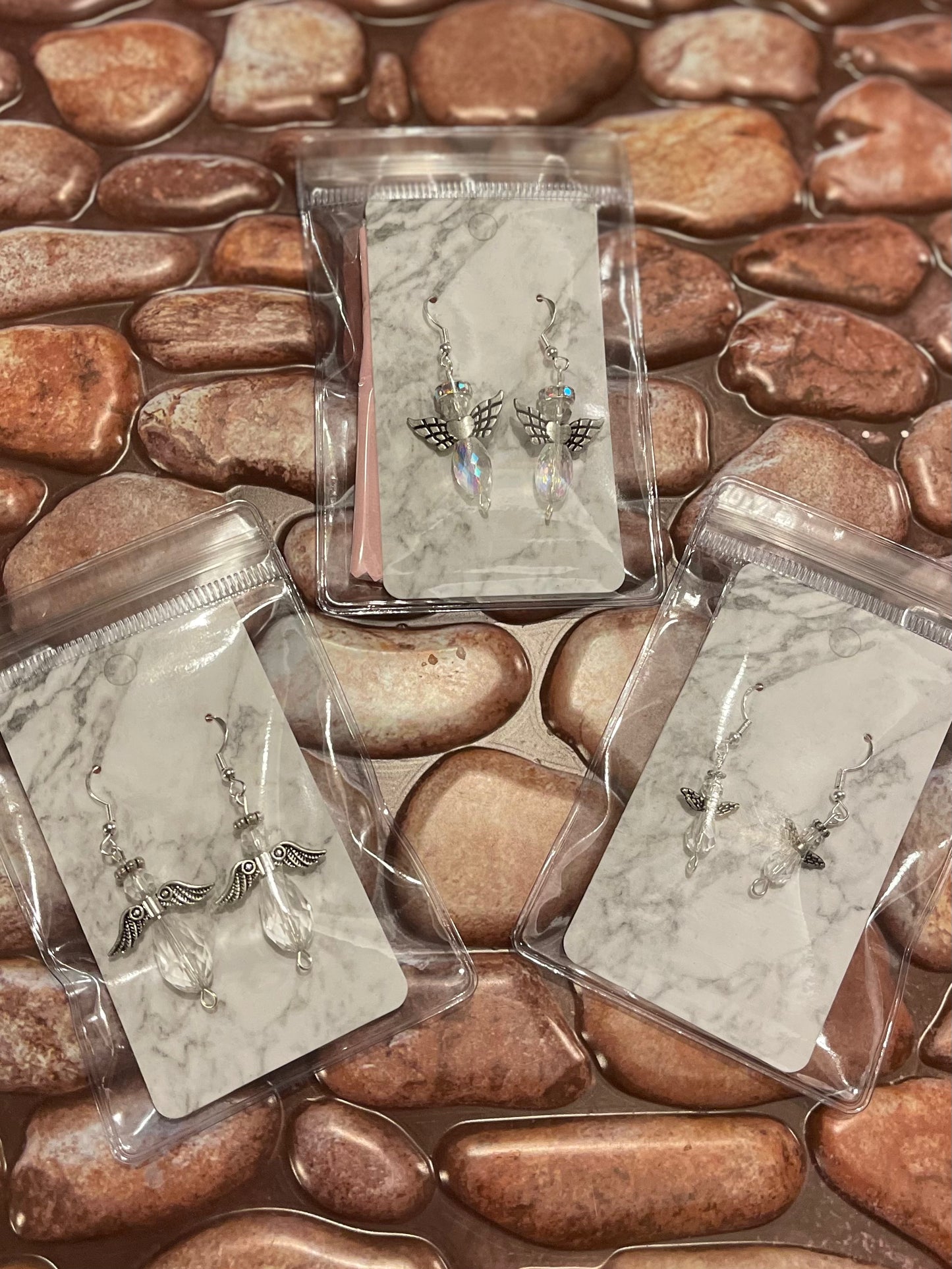 Angel Christmas Earrings