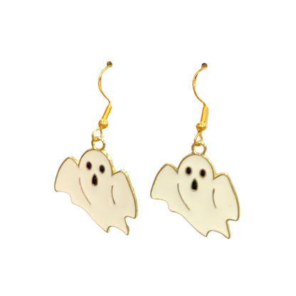 Ghost Halloween Earrings-Variety 1