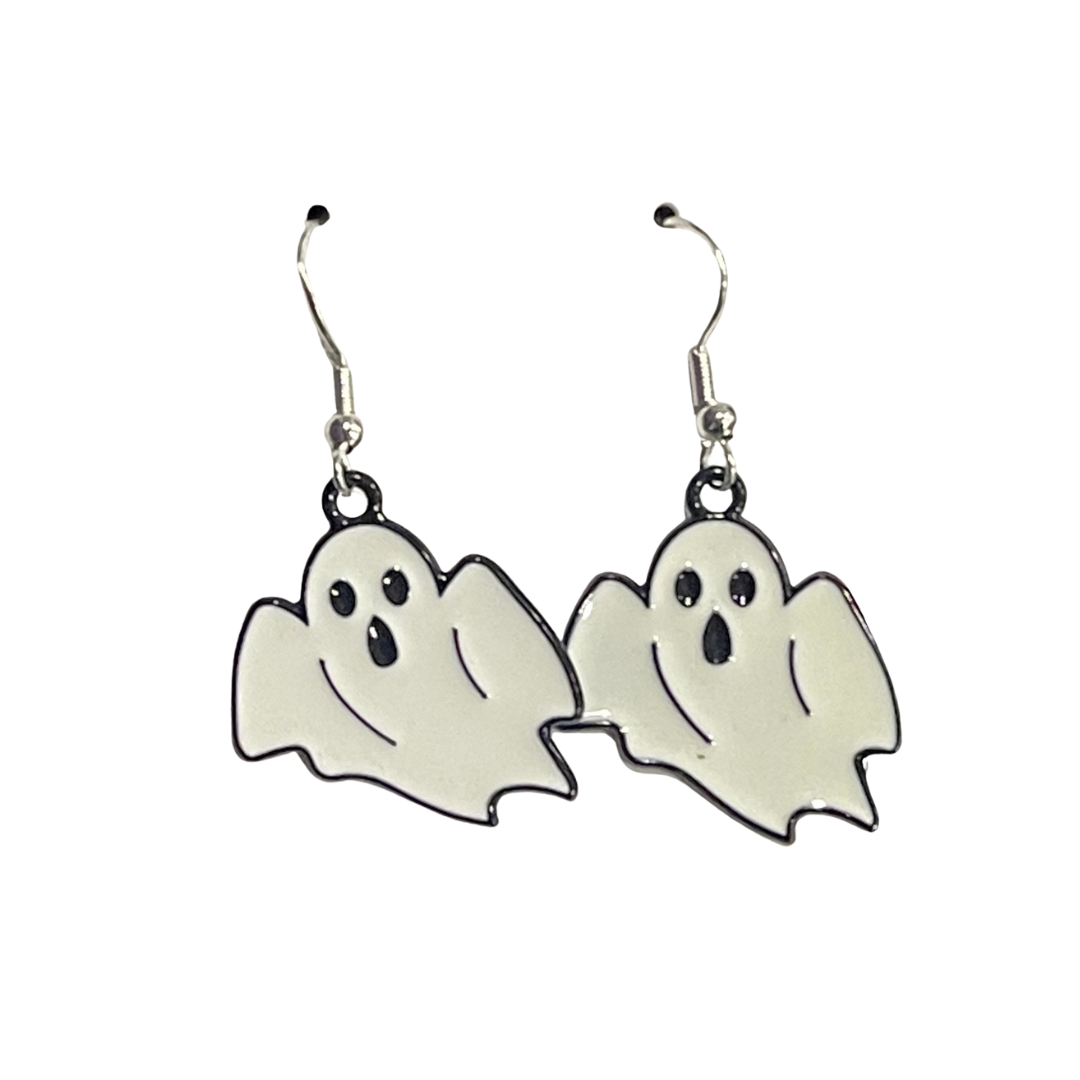 Ghost Halloween Earrings-Variety 1