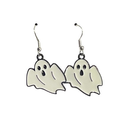 Ghost Halloween Earrings-Variety 1