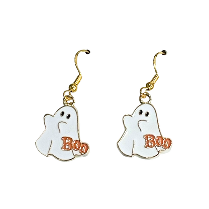 Ghost Halloween Earrings-Variety 1
