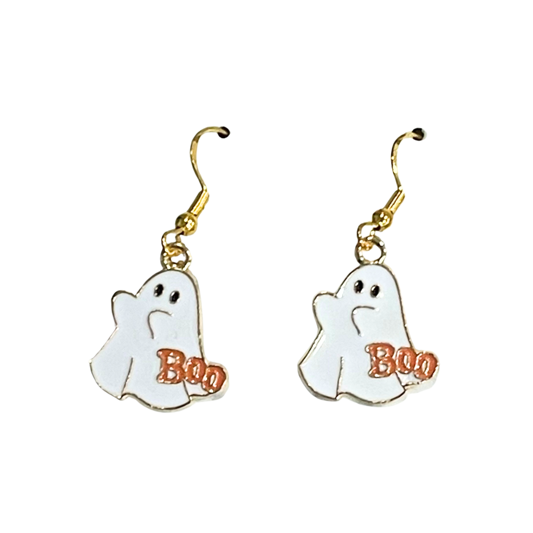 Ghost Halloween Earrings-Variety 1