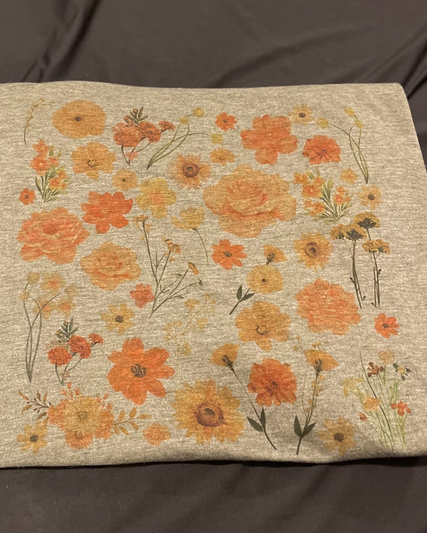 Green Floral T-shirt