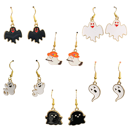 Ghost Halloween Earrings-Variety 2