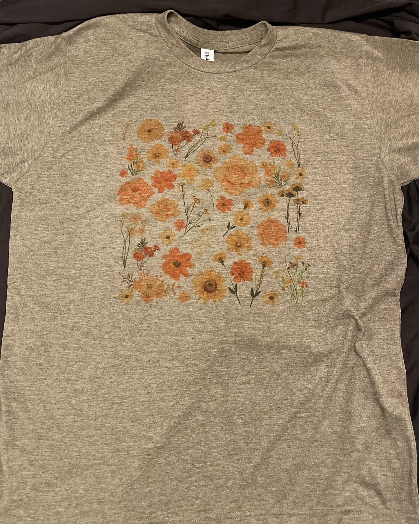 Green Floral T-shirt