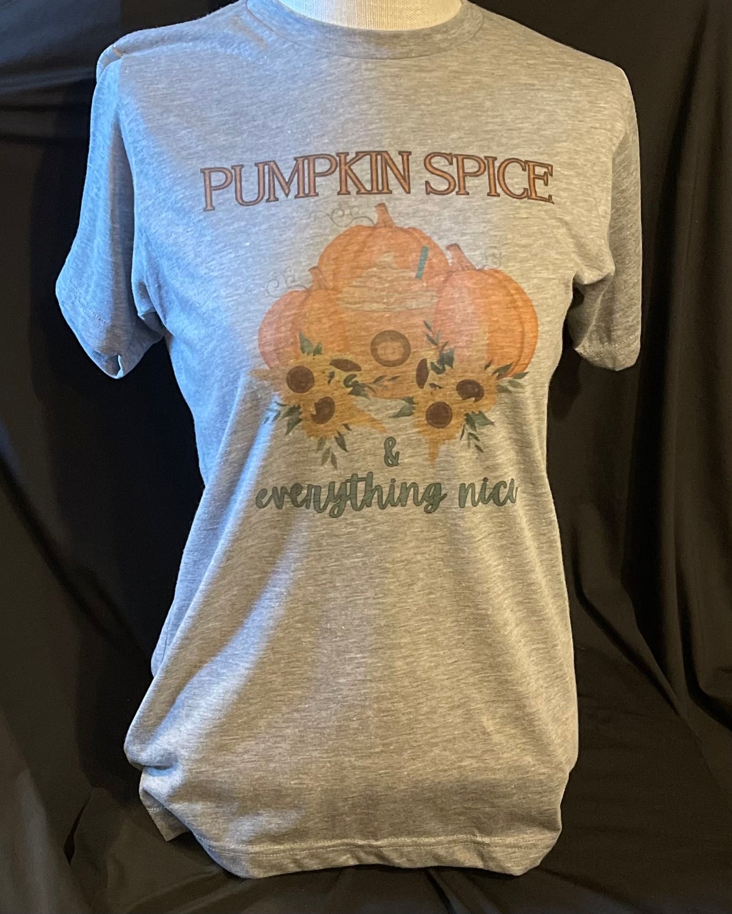 Gray Pumpkin spice T-Shirt