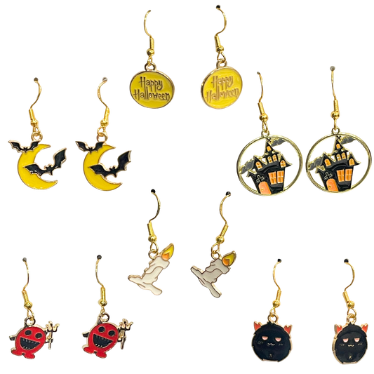 Halloween themed Earrings -Variety 2