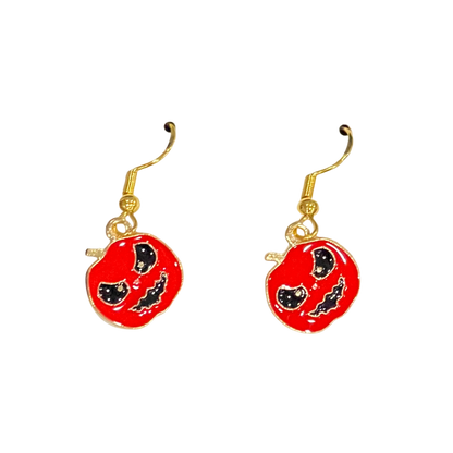 Halloween themed Earrings -Pumpkins 1