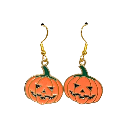 Halloween themed Earrings -Pumpkins 2