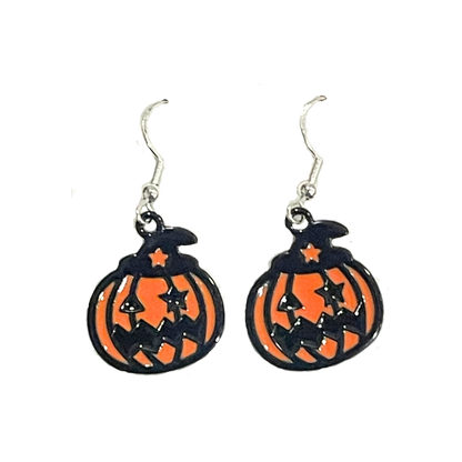 Halloween themed Earrings -Pumpkins 2