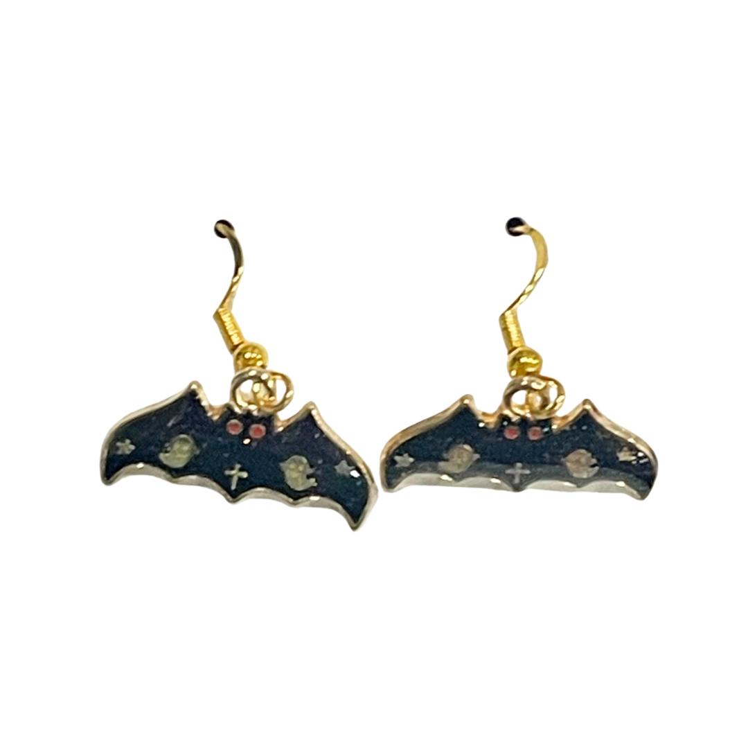 Bat Halloween Earrings