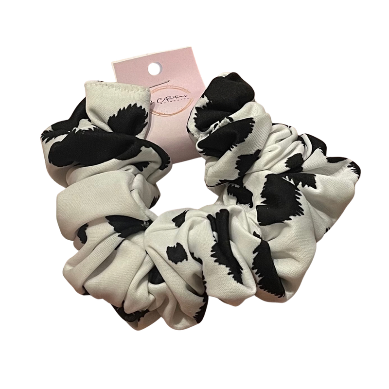 XXL Cow Print Scrunchie
