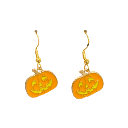 Halloween themed Earrings -Pumpkins 2