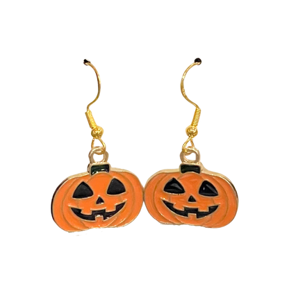Halloween themed Earrings -Pumpkins 2