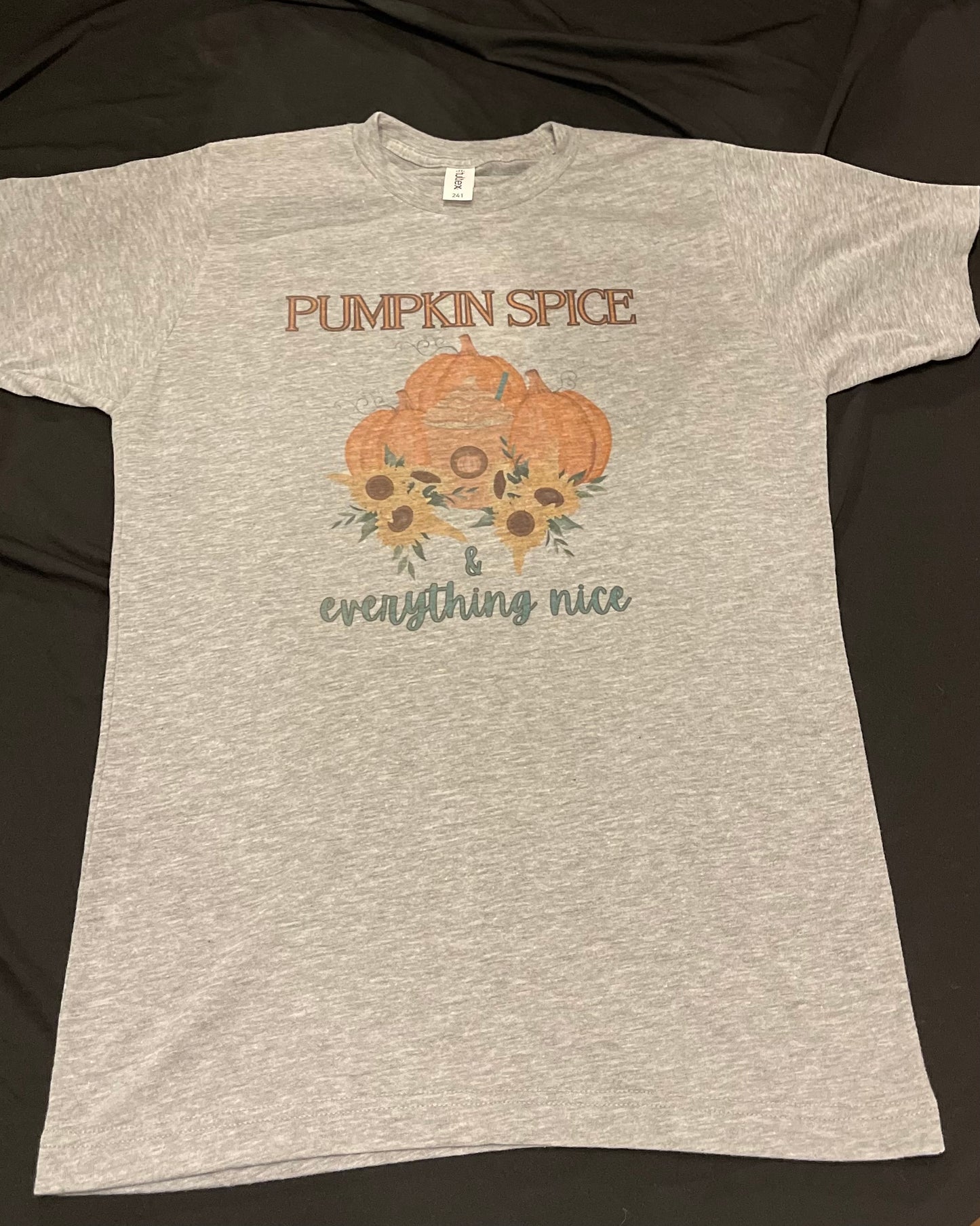 Gray Pumpkin spice T-Shirt