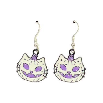 Cat Halloween Earrings