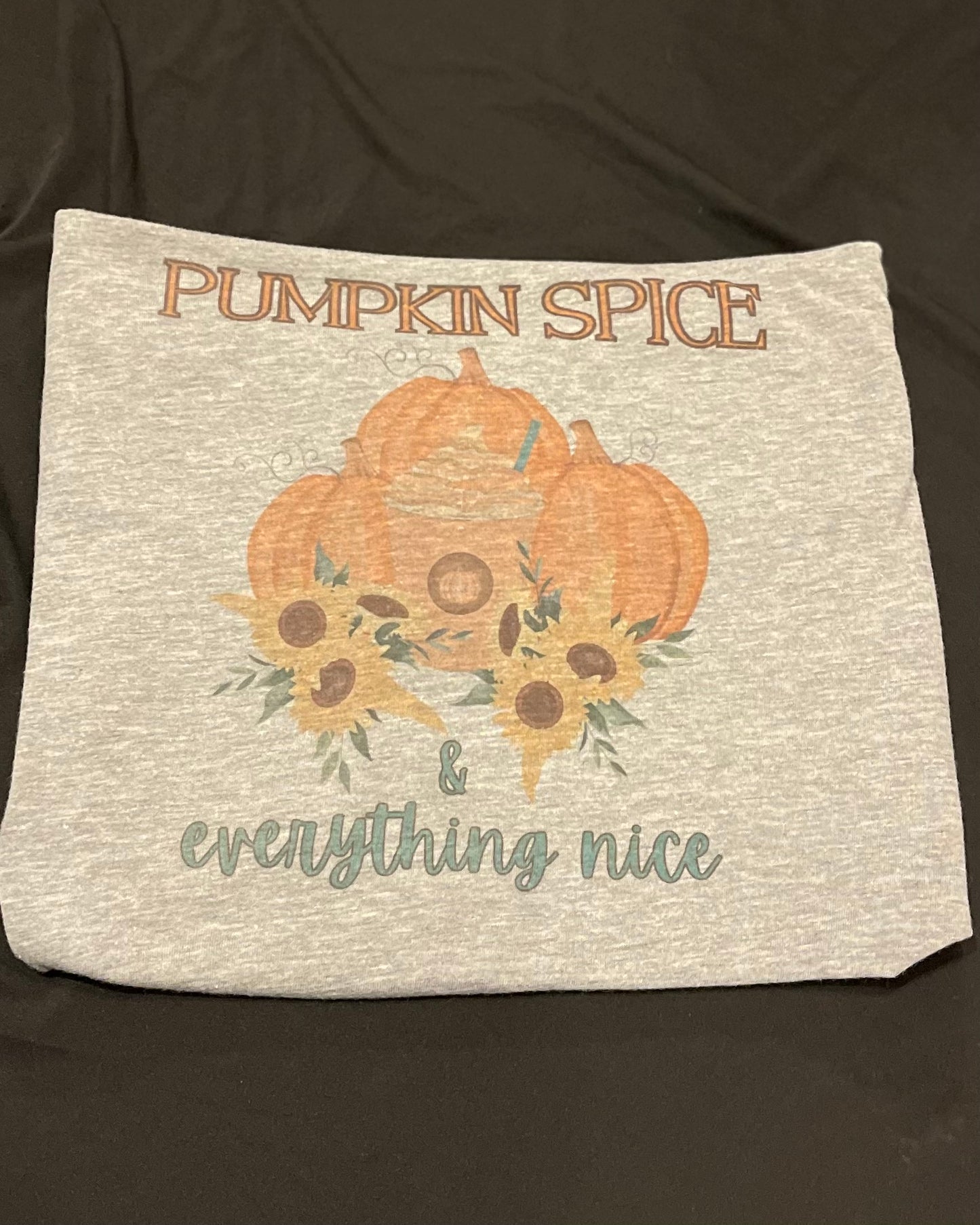 Gray Pumpkin spice T-Shirt