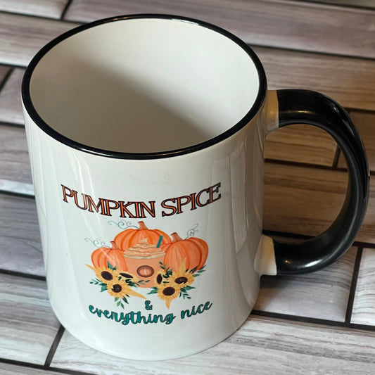 Pumpkin Spice & Everything Nice Coffee Mug