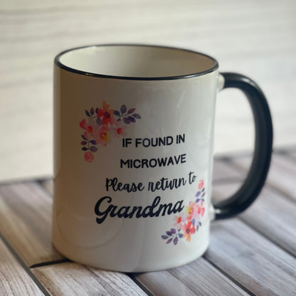 Grandma Quote Coffee Cup