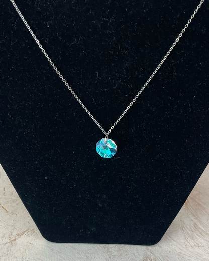 AB Octagon Necklace