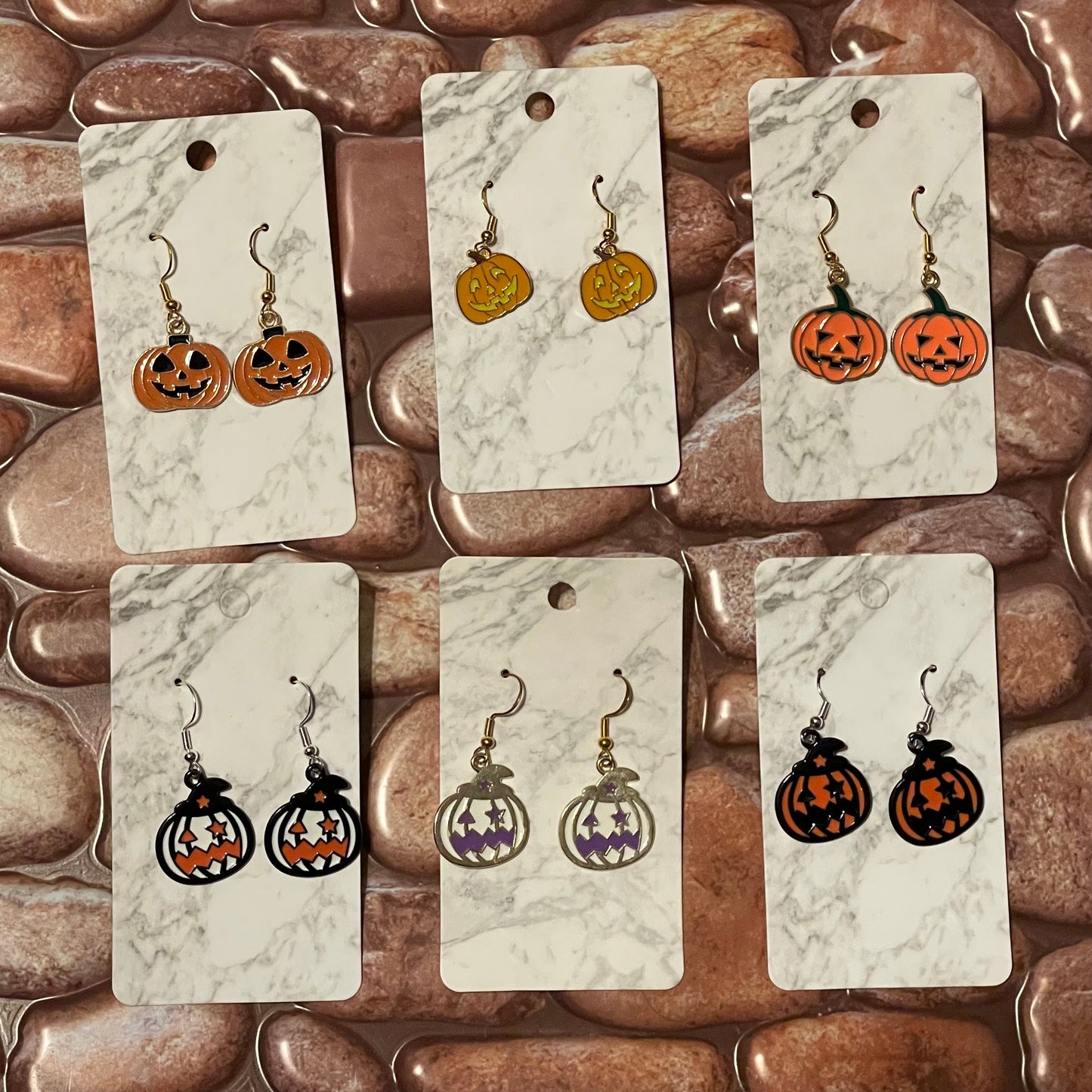 Halloween themed Earrings -Pumpkins 2