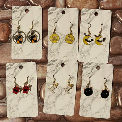 Halloween themed Earrings -Variety 2
