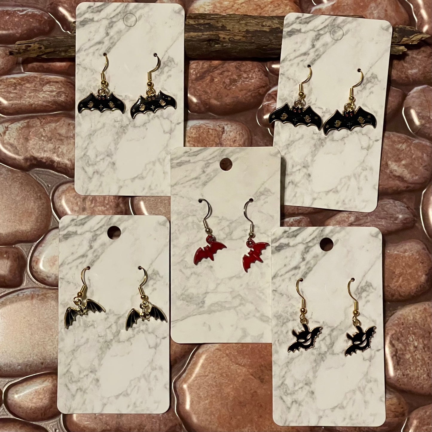 Bat Halloween Earrings