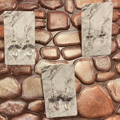 Angel Christmas Earrings