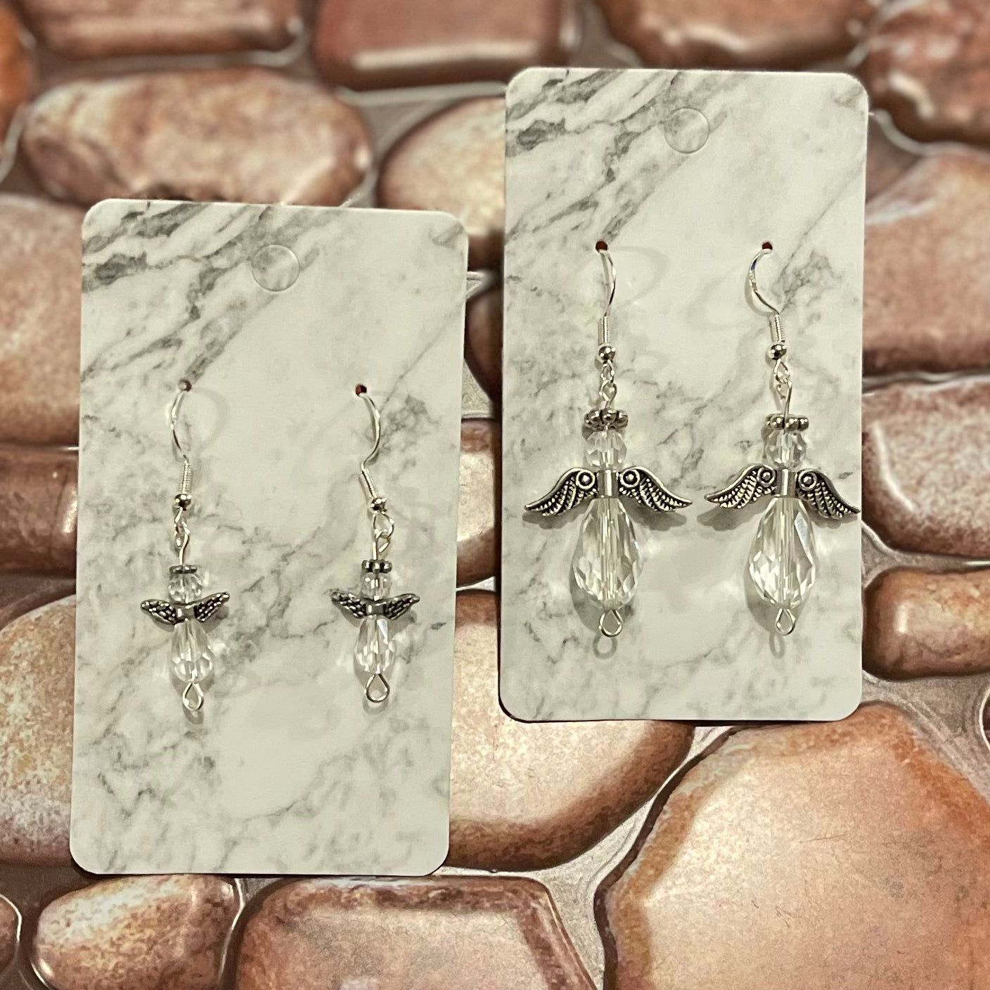 Angel Christmas Earrings