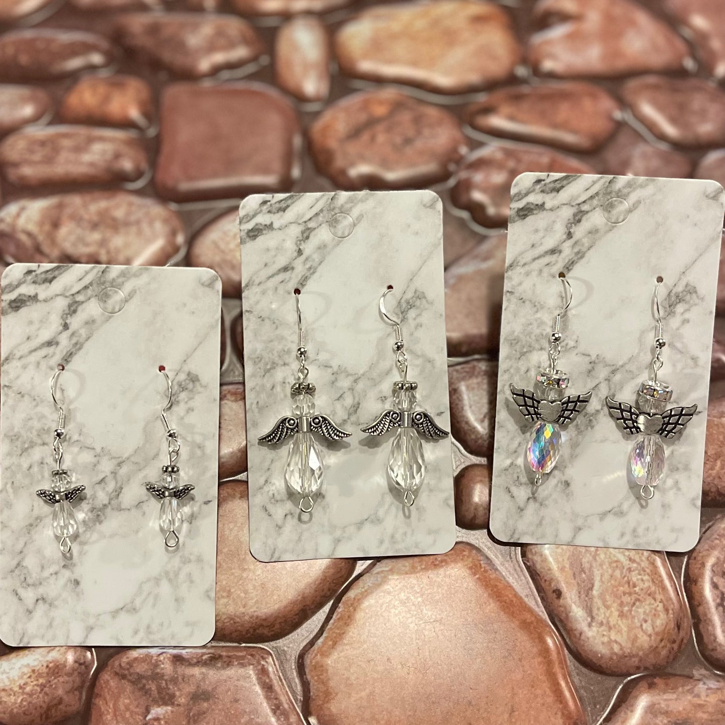 Angel Christmas Earrings