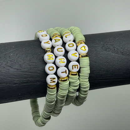 personalized beaded bracelets