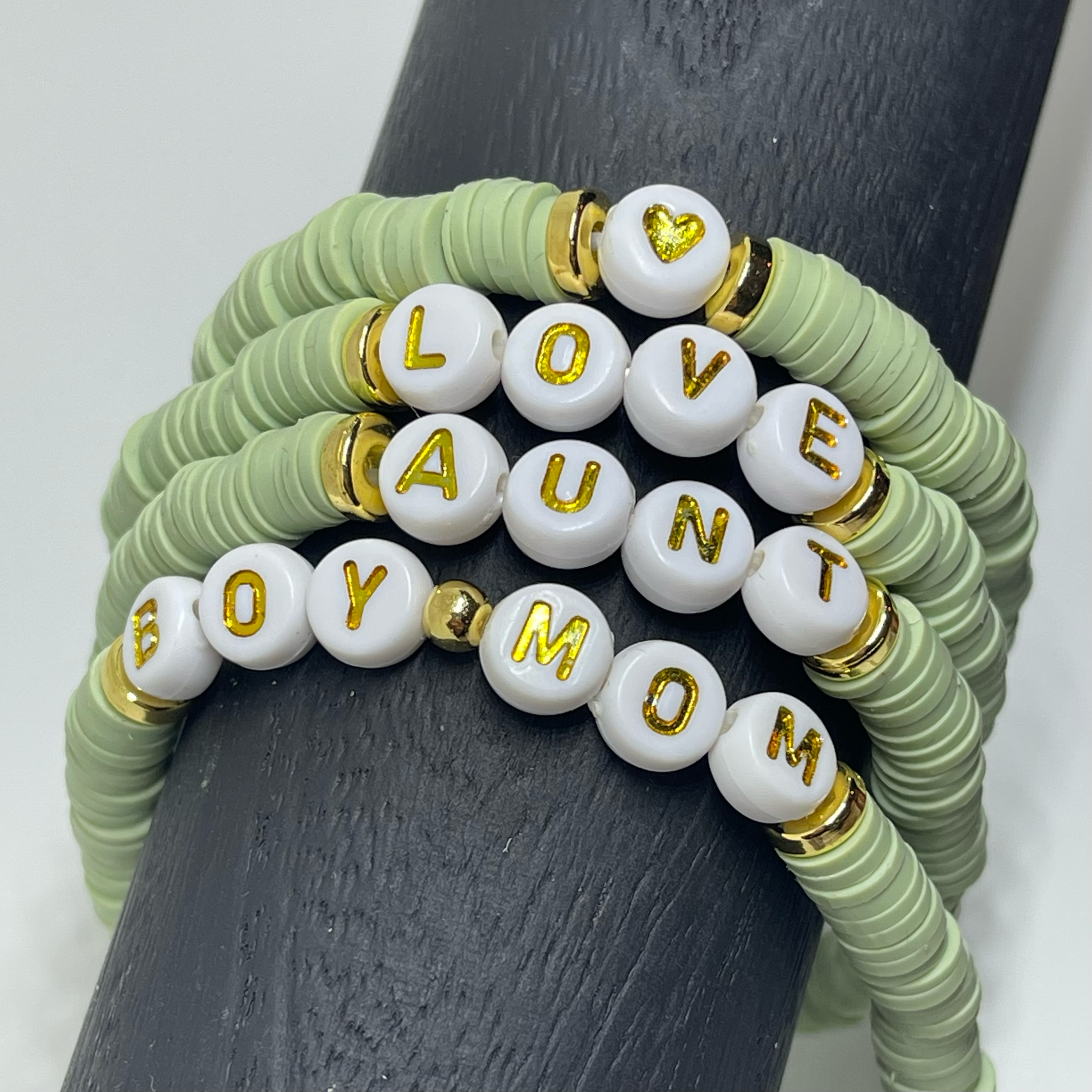 custom heishi bracelets