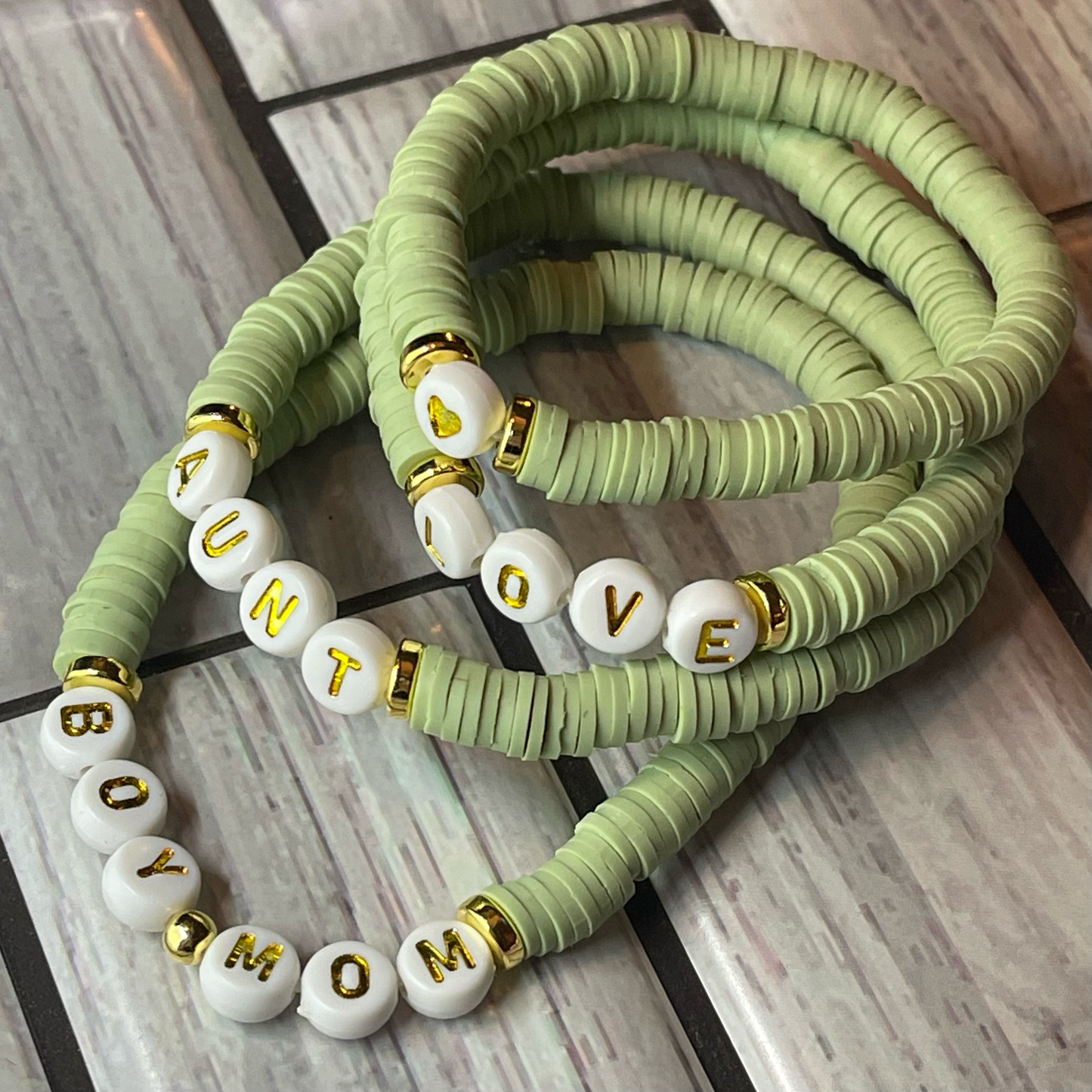 custom name bracelets personalized gold letters