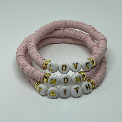 Desert Rose Custom Heishi Bracelet