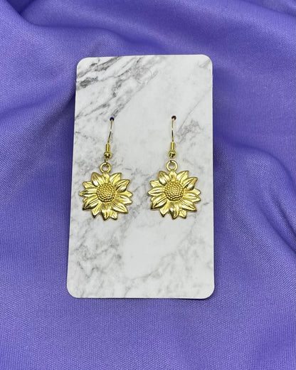 Sunflower Earrings