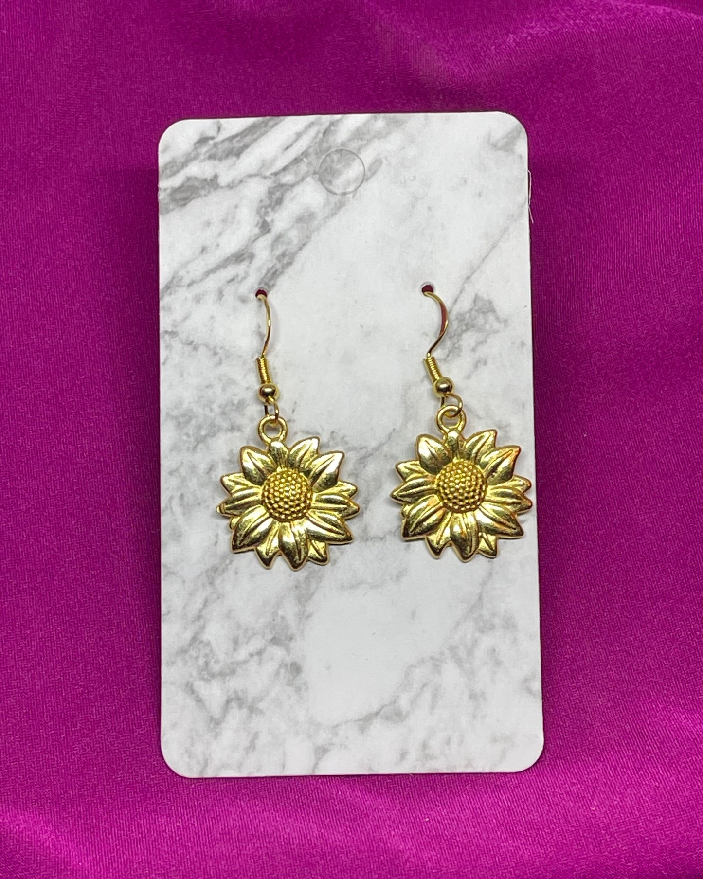 Sunflower Earrings