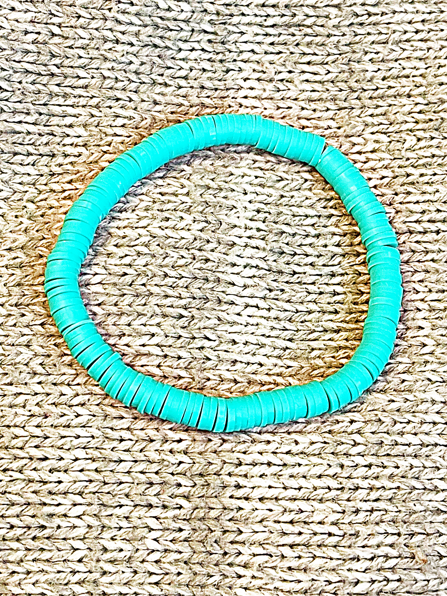 Blue Heishi Bracelet