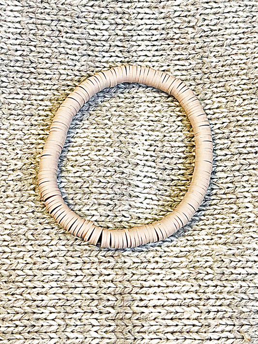 Sand Heishi Bracelet