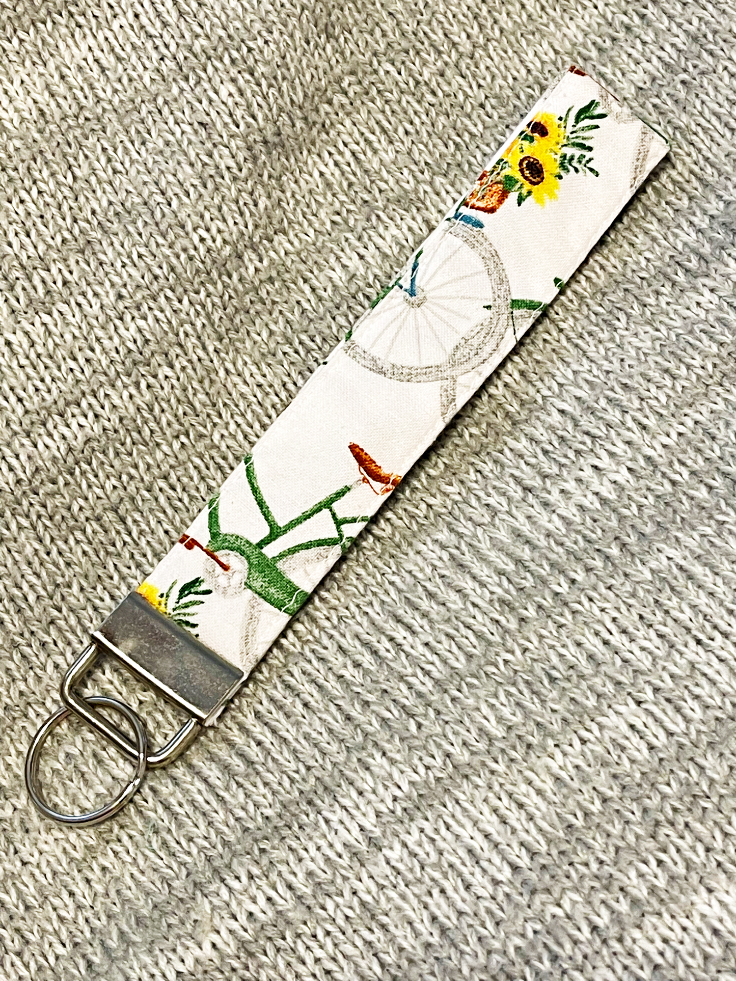 Sunflower Keychain Wristlet