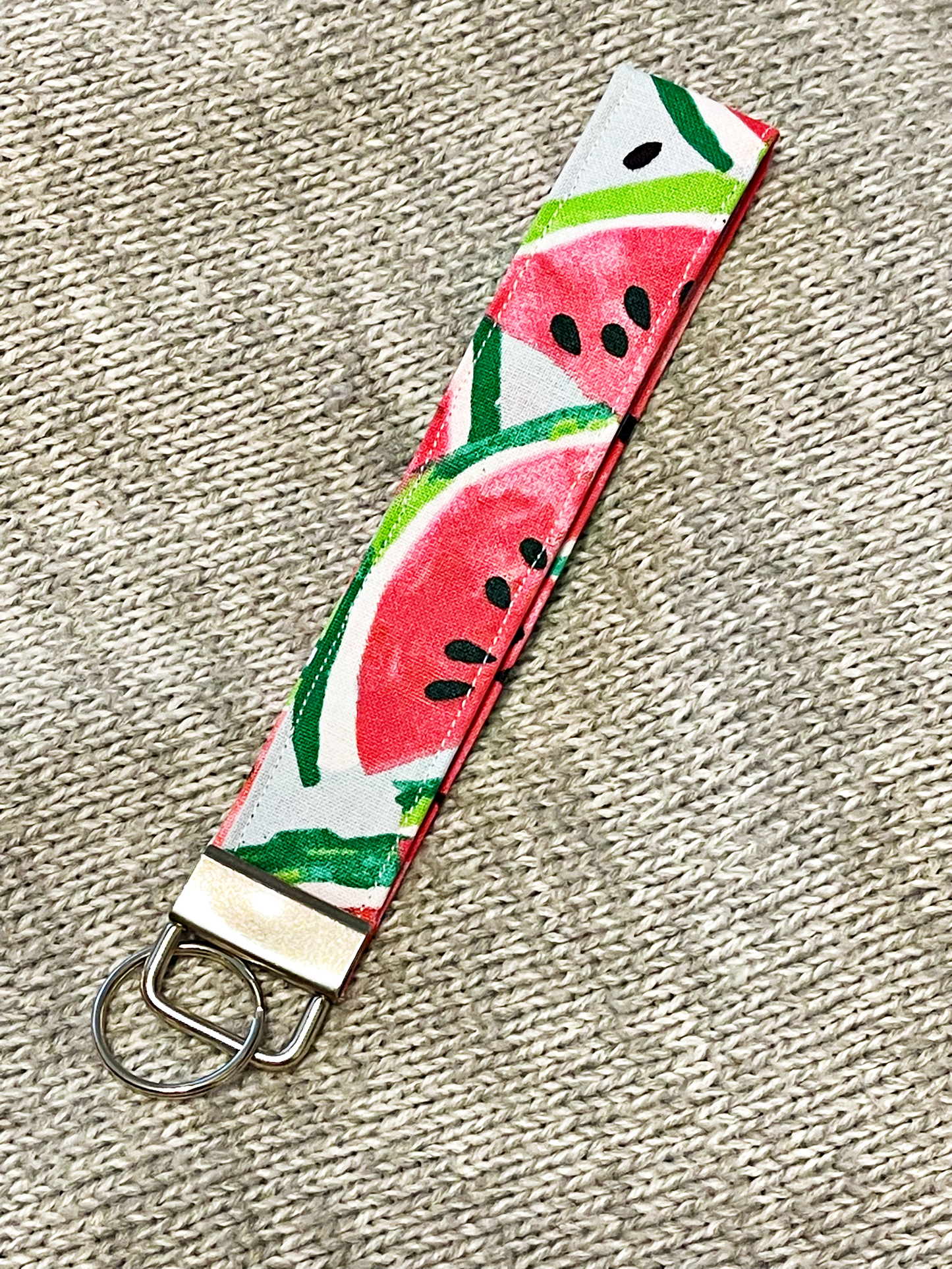 Watermelon Keychain Wristlet