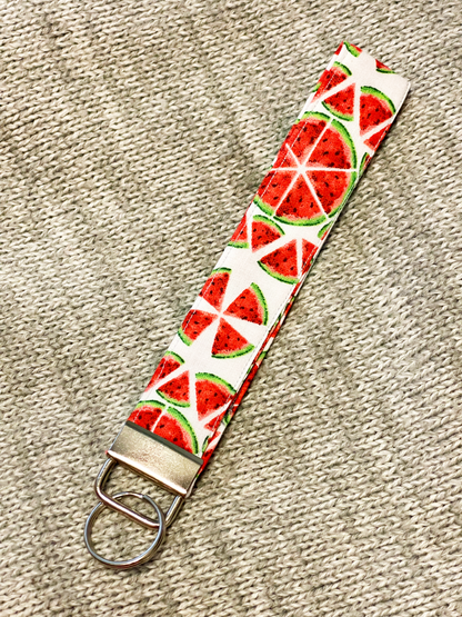 Watermelon Keychain Wristlet