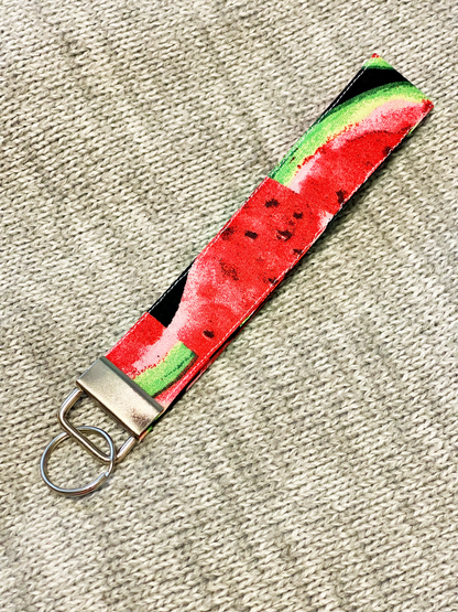 Watermelon Keychain Wristlet