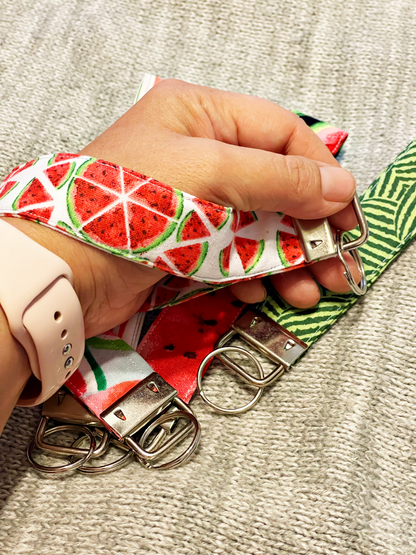 Watermelon Keychain Wristlet