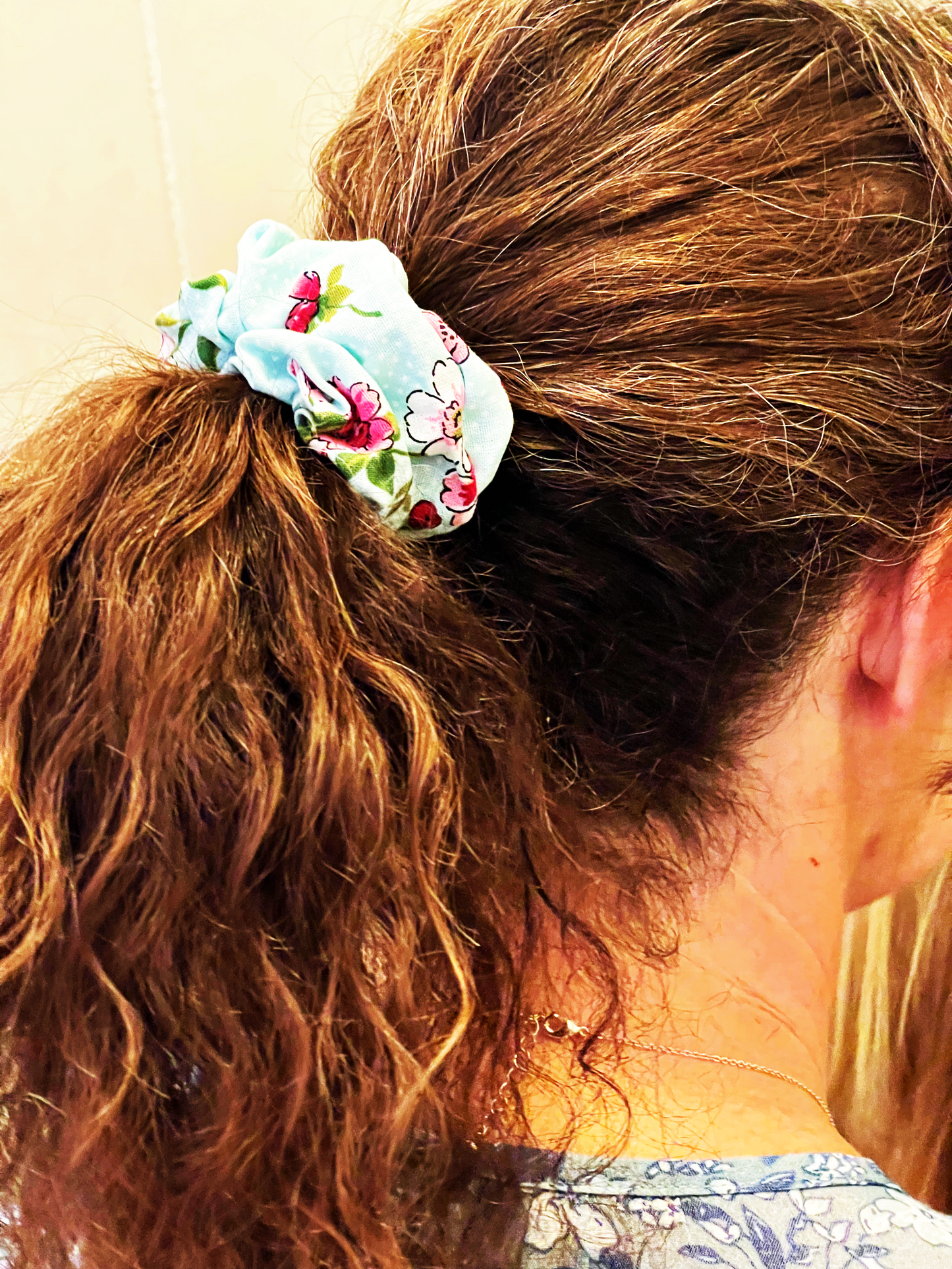 Brooke Flora Standard Scrunchie