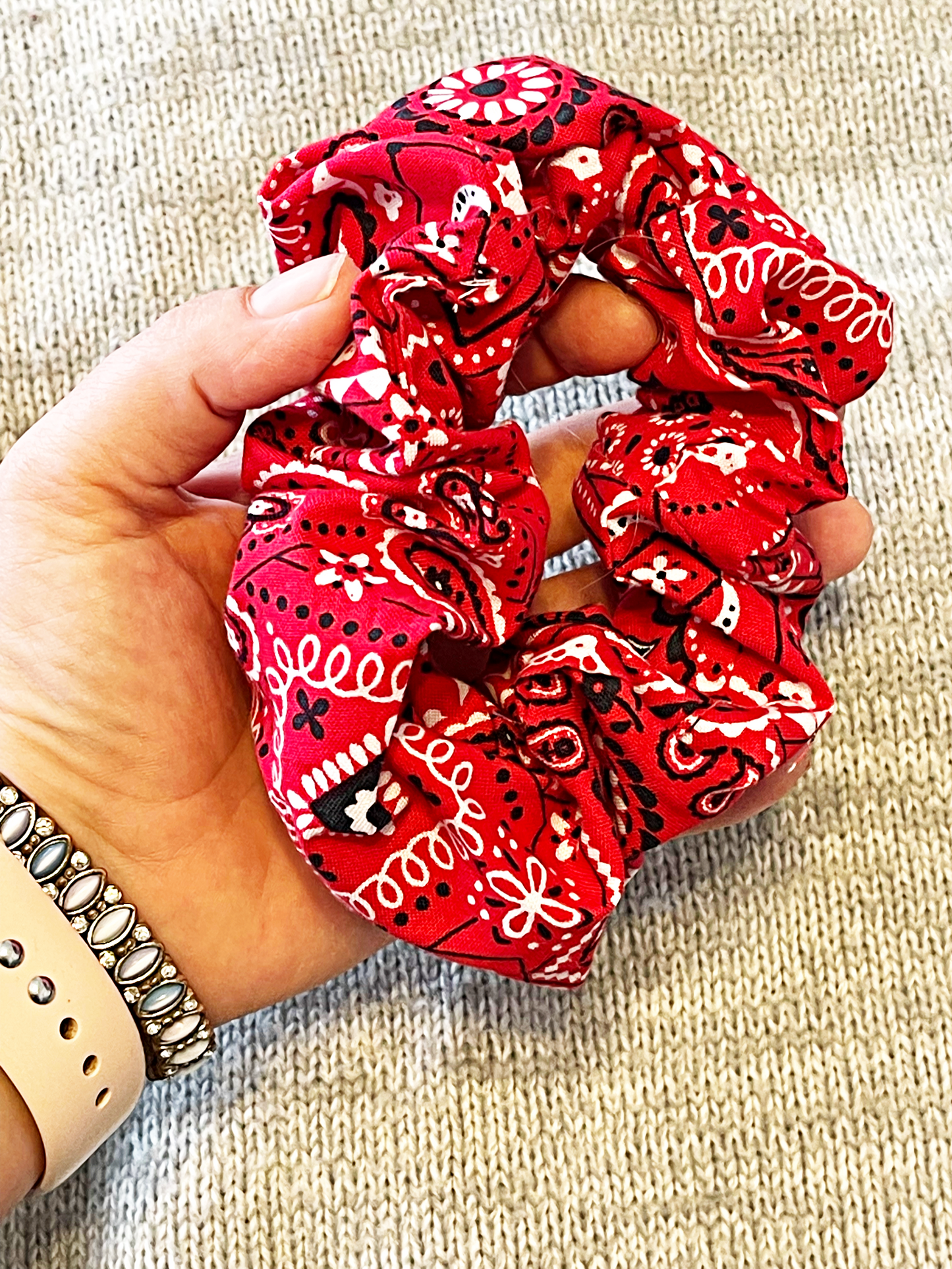 Paisley XL Scrunchie