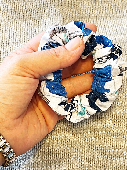 Georgia Sky Skinny Scrunchie