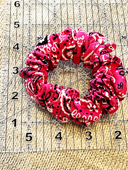 Paisley Rose Standard Scrunchie