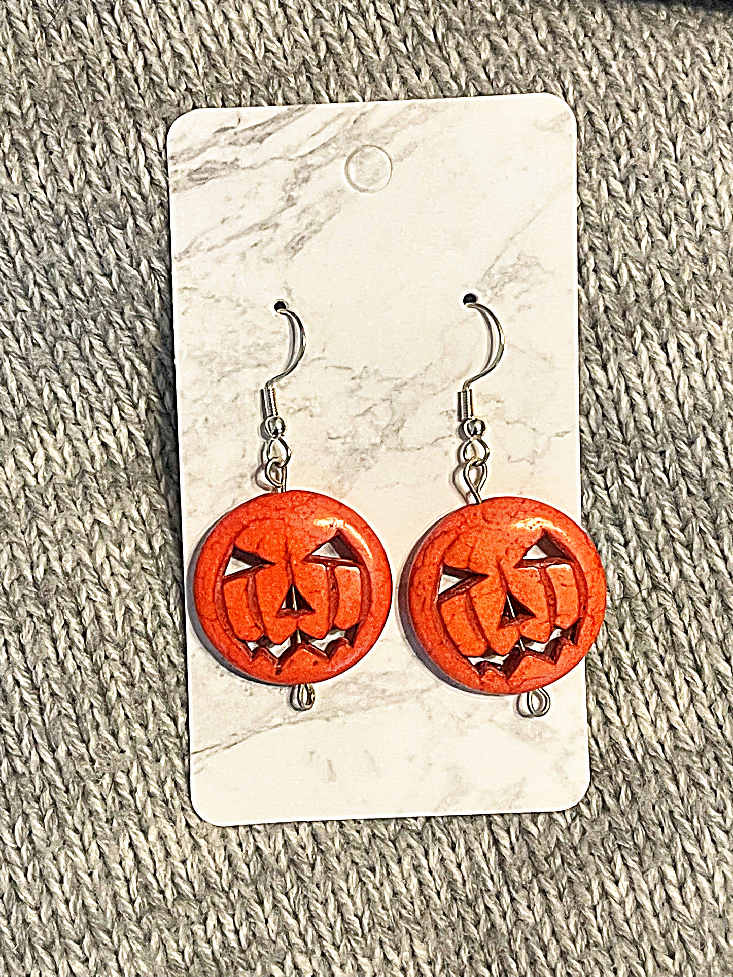 Pumpkin Charm Earrings