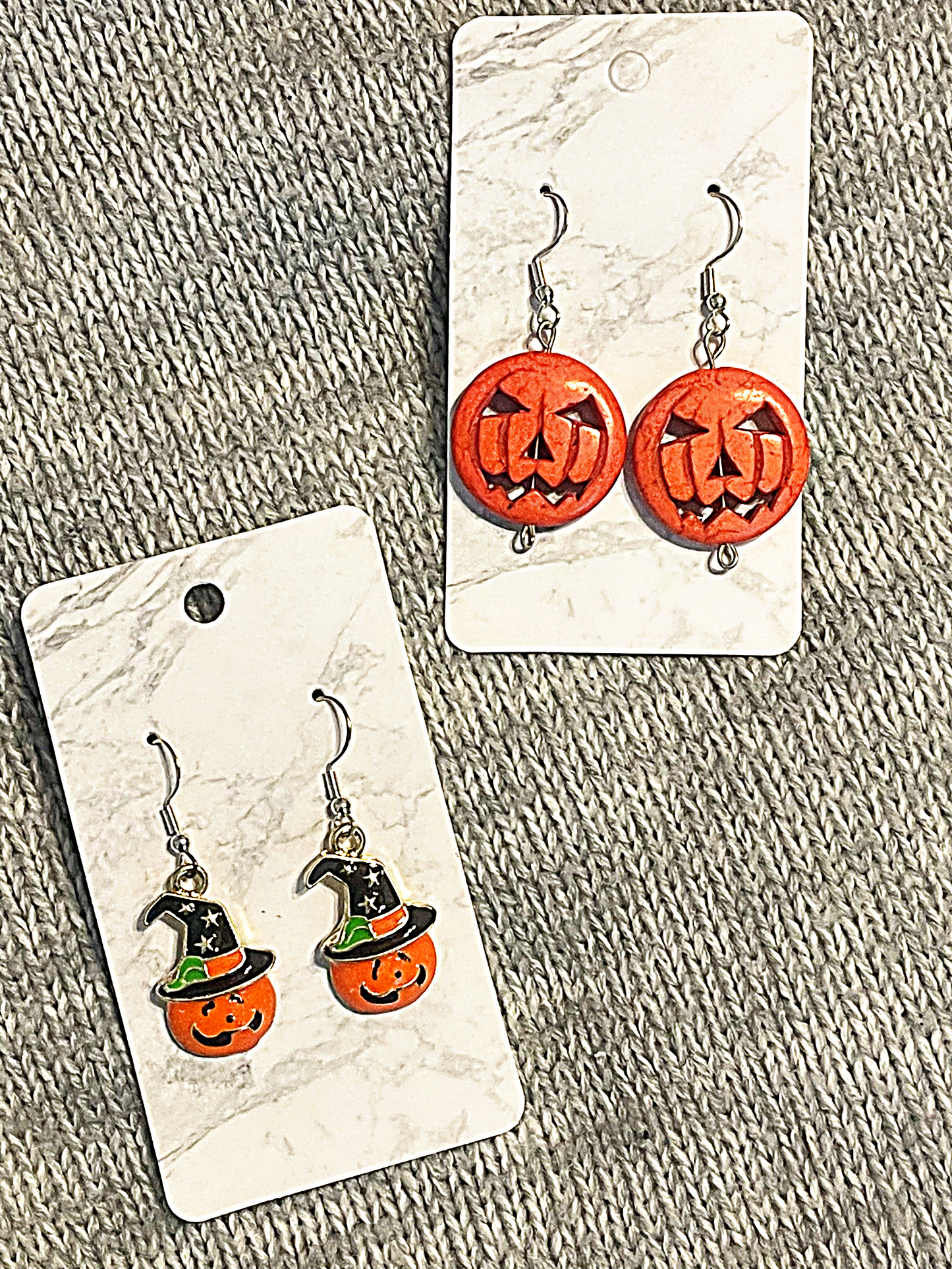 Pumpkin Charm Earrings