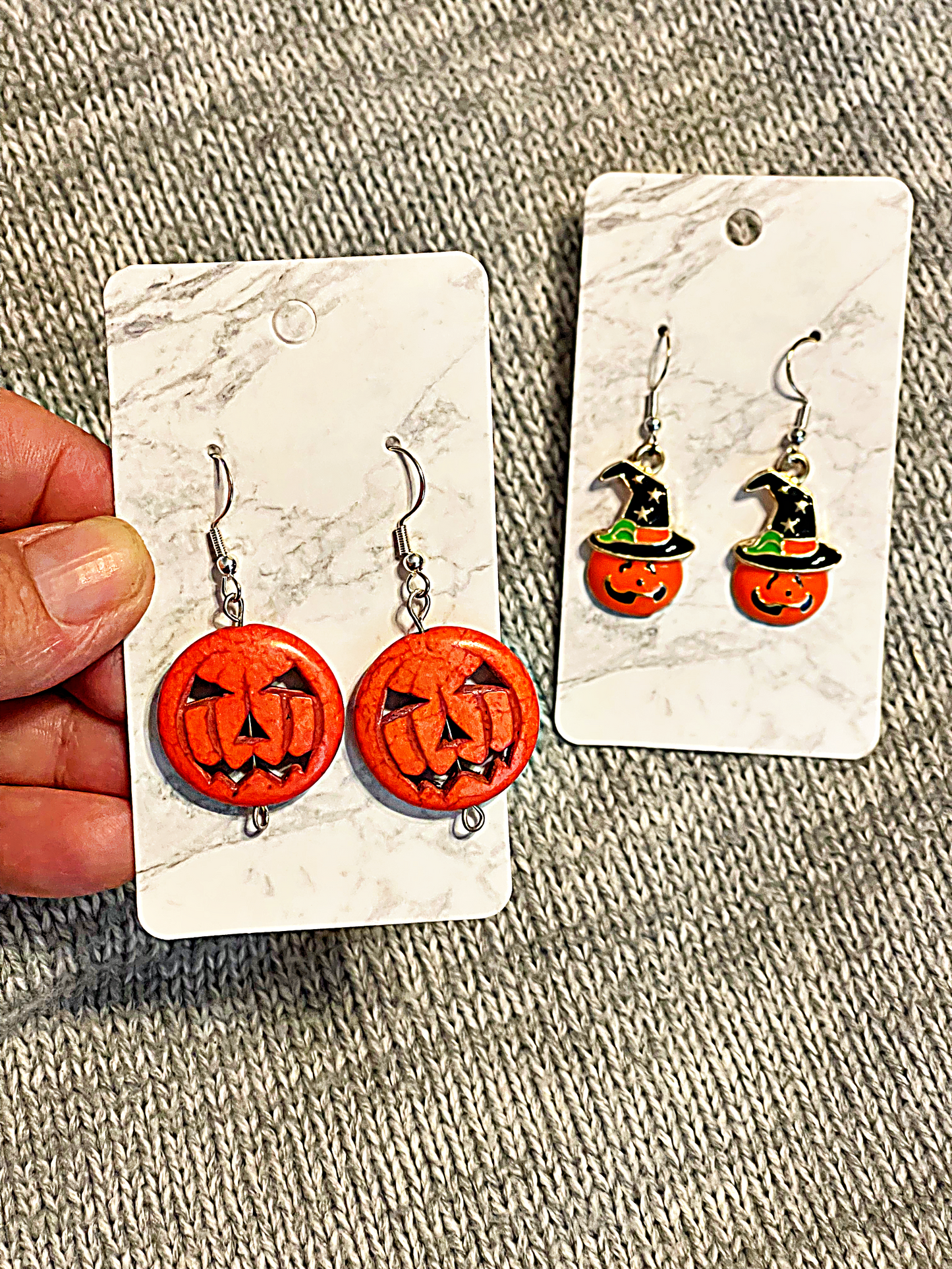 Pumpkin Charm Earrings